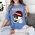 Baseball Mom Skull Sports Skeleton Women's Comfort Colors T-Shirt Chalky Mint