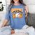 Baseball Mom Sports Orange Women's Comfort Colors T-Shirt Chalky Mint