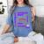 Baseball Mom Traits For Great Mothers Grey And Purple Women's Comfort Colors T-Shirt Chalky Mint Baseball Mom Traits For Great Mothers Grey And Purple Women's Comfort Colors T-Shirt Chalky Mint