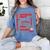 Baseball Mom Traits For Great Mothers Grey And Red Women's Comfort Colors T-Shirt Chalky Mint