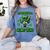 Baseball St Patrick's Day Irish Shamrock Trendy Women's Comfort Colors T-Shirt Chalky Mint Baseball St Patrick's Day Irish Shamrock Trendy Women's Comfort Colors T-Shirt Chalky Mint
