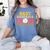 Best Baseball Mom In The World Baseball Women's Comfort Colors T-Shirt Chalky Mint