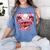 Boys Valentine Baseball Lifestyle Home Plate Ice-Cream Drip Women's Comfort Colors T-Shirt Chalky Mint Boys Valentine Baseball Lifestyle Home Plate Ice-Cream Drip Women's Comfort Colors T-Shirt Chalky Mint