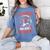 Catchers Are Built Different Baseball Catcher Women's Comfort Colors T-Shirt Chalky Mint