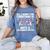 Christmas Baseball Bats Catcher Mitts Holiday Tee Women's Comfort Colors T-Shirt Chalky Mint Christmas Baseball Bats Catcher Mitts Holiday Tee Women's Comfort Colors T-Shirt Chalky Mint