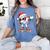 Christmas Baseball Ice Cream Dripping Santa Baseball Drip Women's Comfort Colors T-Shirt Chalky Mint Christmas Baseball Ice Cream Dripping Santa Baseball Drip Women's Comfort Colors T-Shirt Chalky Mint