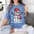 Christmas Baseball Snowman Xmas Pajamas Women Men Boys Women's Comfort Colors T-Shirt Chalky Mint Christmas Baseball Snowman Xmas Pajamas Women Men Boys Women's Comfort Colors T-Shirt Chalky Mint