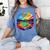 Colorful Baseball Field Home Run Baseball Player Fans Women's Comfort Colors T-Shirt Chalky Mint Colorful Baseball Field Home Run Baseball Player Fans Women's Comfort Colors T-Shirt Chalky Mint
