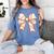 Coquette Bow Baseball Mama Baseball Mom Women Women's Comfort Colors T-Shirt Chalky Mint Coquette Bow Baseball Mama Baseball Mom Women Women's Comfort Colors T-Shirt Chalky Mint