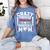 Crazy Proud Always Loud Baseball Mom Mother's Day Women's Comfort Colors T-Shirt Chalky Mint