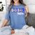 Custom Hustle Tball Tee Ball Womens Baseball Mom Women's Comfort Colors T-Shirt Chalky Mint Custom Hustle Tball Tee Ball Womens Baseball Mom Women's Comfort Colors T-Shirt Chalky Mint