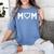 Cute Baseball Mom Favorite Player Mother's Day Women's Comfort Colors T-Shirt Chalky Mint Cute Baseball Mom Favorite Player Mother's Day Women's Comfort Colors T-Shirt Chalky Mint