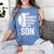 Cute Favorite Baseball Player Is My Son Women Men Women's Comfort Colors T-Shirt Chalky Mint Cute Favorite Baseball Player Is My Son Women Men Women's Comfort Colors T-Shirt Chalky Mint