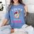 Dabbing Easter Baseball Mom Mother's Day Bunny Sunday Egg Women's Comfort Colors T-Shirt Chalky Mint