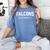 Falcons Baseball Inspired Women's Comfort Colors T-Shirt Chalky Mint Falcons Baseball Inspired Women's Comfort Colors T-Shirt Chalky Mint