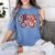 Game Day Baseball Leopard Coquette Bow Mama Mom Sister Women's Comfort Colors T-Shirt Chalky Mint Game Day Baseball Leopard Coquette Bow Mama Mom Sister Women's Comfort Colors T-Shirt Chalky Mint
