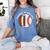 Grammy Of Ballers Football Baseball Grandma Grammy Women's Comfort Colors T-Shirt Chalky Mint