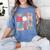 Groovy Ptchers Baseball Mom And Not Afraid To Yell About It Women's Comfort Colors T-Shirt Chalky Mint