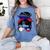 Haitian Baseball Mom Haiti Flag Baseball Girl Women's Comfort Colors T-Shirt Chalky Mint