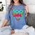 Happy 100 Days Of School Costume Baseball Drip Ice Cream Women's Comfort Colors T-Shirt Chalky Mint