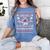 Ho Ho Homerun Baseball Ugly Christmas Sweater Party Hitter Women's Comfort Colors T-Shirt Chalky Mint Ho Ho Homerun Baseball Ugly Christmas Sweater Party Hitter Women's Comfort Colors T-Shirt Chalky Mint