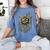 Ice Cream Baseball Drip For Boys Camo USA Flag Camouflage Women's Comfort Colors T-Shirt Chalky Mint