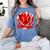 Ice Cream Drip Heart Valentines Day Baseball Boys Youth Kids Women's Comfort Colors T-Shirt Chalky Mint Ice Cream Drip Heart Valentines Day Baseball Boys Youth Kids Women's Comfort Colors T-Shirt Chalky Mint