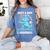 Just A Boy Who Loves Axolotls & Baseball Women's Comfort Colors T-Shirt Chalky Mint