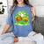 Kids St Patricks Day Shamrock Basketball Baseball Football Women's Comfort Colors T-Shirt Chalky Mint
