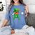 Leprechaun Playing Baseball St Patricks Day Sport Boys Women's Comfort Colors T-Shirt Chalky Mint Leprechaun Playing Baseball St Patricks Day Sport Boys Women's Comfort Colors T-Shirt Chalky Mint
