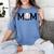 Loud & Proud Baseball Mom Softball Mother Women Mommy Women's Comfort Colors T-Shirt Chalky Mint