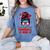 Loud And Proud Baseball Mom Messy Bun Leopard Mother Day Women's Comfort Colors T-Shirt Chalky Mint