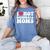 I Love Hot Baseball Moms Sport Men Women I Heart Hot Moms Women's Comfort Colors T-Shirt Chalky Mint