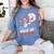 Mask On Fear Gone Baseball Catcher Softball Women's Comfort Colors T-Shirt Chalky Mint