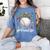 Messy Ball Puzzle Baseball Mom Life Autism Awareness Month Women's Comfort Colors T-Shirt Chalky Mint