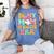 In My Mom Of Ballers Era Groovy Volleyball Baseball Mom Cute Women's Comfort Colors T-Shirt Chalky Mint In My Mom Of Ballers Era Groovy Volleyball Baseball Mom Cute Women's Comfort Colors T-Shirt Chalky Mint