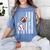 Mom Of Ballers USA Flag Football Baseball Mom Women's Comfort Colors T-Shirt Chalky Mint Mom Of Ballers USA Flag Football Baseball Mom Women's Comfort Colors T-Shirt Chalky Mint