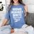 Moms Against Baseball Pants Present For Baseball Moms Women's Comfort Colors T-Shirt Chalky Mint