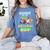 Nanny Of The Birthday Boy Baseball Football Colorful Women's Comfort Colors T-Shirt Chalky Mint Nanny Of The Birthday Boy Baseball Football Colorful Women's Comfort Colors T-Shirt Chalky Mint