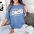 Proud Senior Grandma Class Of 2026 Baseball Graduate Leopard Women's Comfort Colors T-Shirt Chalky Mint Proud Senior Grandma Class Of 2026 Baseball Graduate Leopard Women's Comfort Colors T-Shirt Chalky Mint