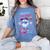 Respect The Drip Baseball Bat Sunglasses Mascot Women's Comfort Colors T-Shirt Chalky Mint Respect The Drip Baseball Bat Sunglasses Mascot Women's Comfort Colors T-Shirt Chalky Mint