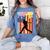 Retro Baseball Drip Boys Ice Cream Patriotic American Flag Women's Comfort Colors T-Shirt Chalky Mint