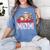 Retro Coffee Baseball Mama Mother's Day Baseball Mom Women's Comfort Colors T-Shirt Chalky Mint