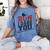 Run I Dare You Baseball Catcher Player Fan Women's Comfort Colors T-Shirt Chalky Mint
