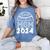 Senior Baseball MOM 2024 Graduation Caps Women's Comfort Colors T-Shirt Chalky Mint Senior Baseball MOM 2024 Graduation Caps Women's Comfort Colors T-Shirt Chalky Mint