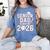 Senior Dad Class Of 2026 Graduate Baseball 2026 Graduation Women's Comfort Colors T-Shirt Chalky Mint