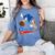 Sonic The Hedgehog Sonic Baseball Est 1991 Women's Comfort Colors T-Shirt Chalky Mint