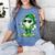St Patrick Day Baseball Drip Ice Cream Men Boys Kids Women's Comfort Colors T-Shirt Chalky Mint