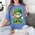 St Patricks Day Baseball Ice Cream Baseball Player Cartoon Women's Comfort Colors T-Shirt Chalky Mint St Patricks Day Baseball Ice Cream Baseball Player Cartoon Women's Comfort Colors T-Shirt Chalky Mint