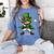 St Patrick’s Day Leprechaun Baseball Irish Graphic Women's Comfort Colors T-Shirt Chalky Mint St Patrick’s Day Leprechaun Baseball Irish Graphic Women's Comfort Colors T-Shirt Chalky Mint
